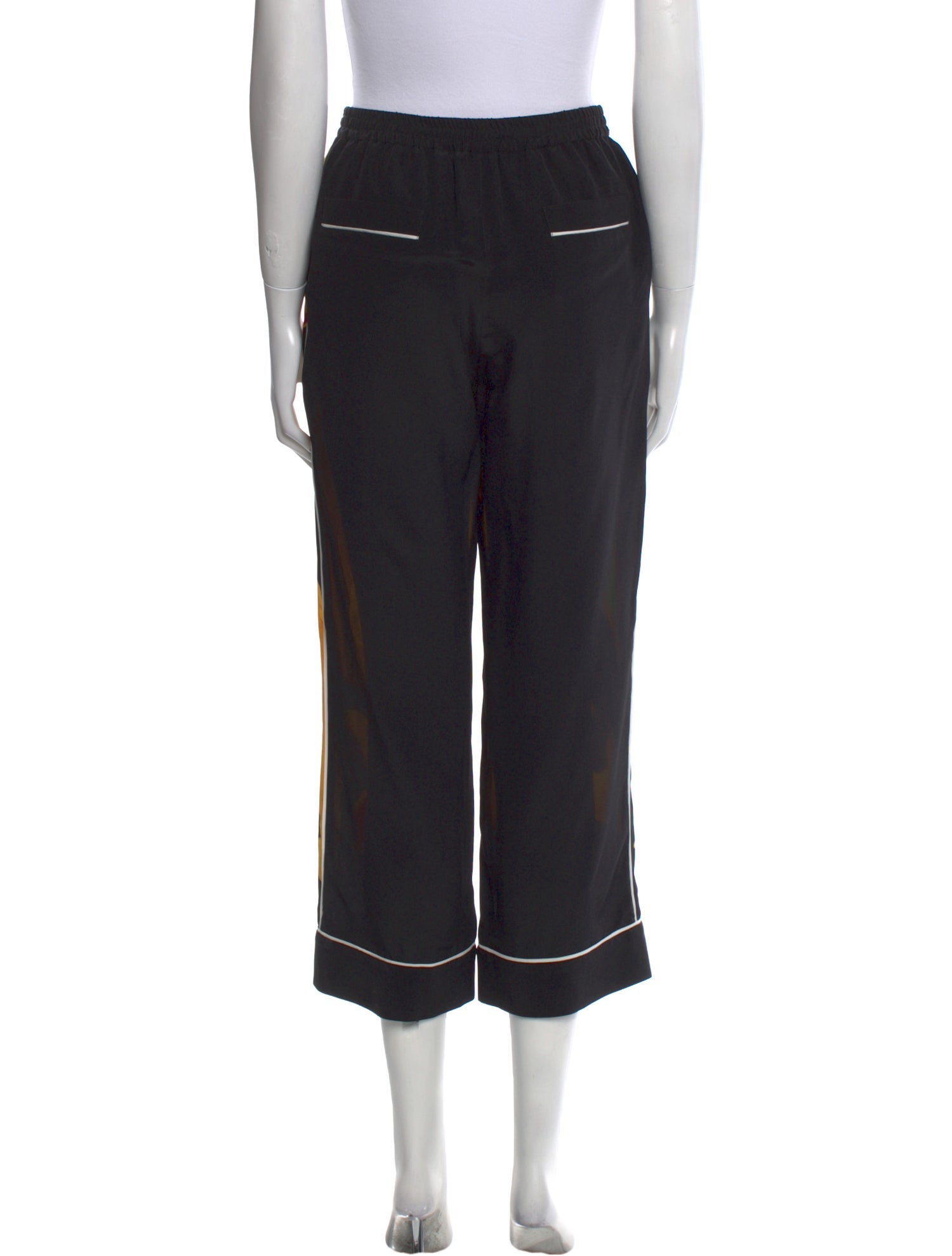 Valentino Silk Wide Leg Pants